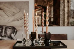 Online Specktrum The Pearl Candle Collection - Packed with 4 Pieces per box - Cherry Pearl Fully Curled