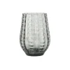 Discount Specktrum Twisted Drinking Glass - Grey